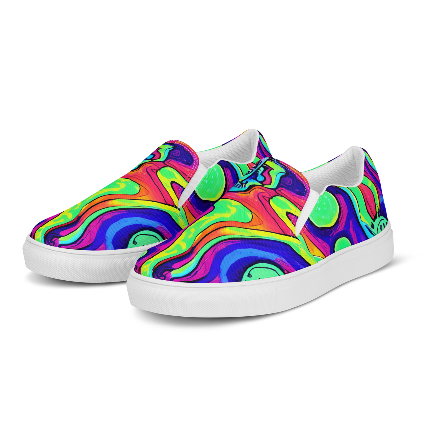 Men's Slip-On Canvas Shoes - Frizzled Spirits