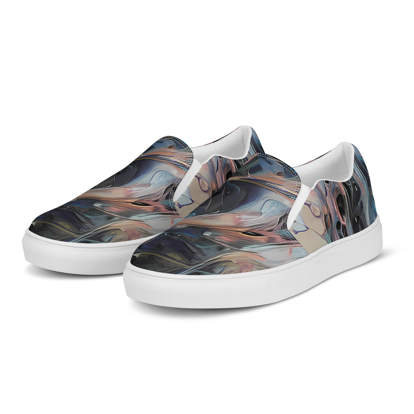 Women's Slip-On Canvas Shoes - Daydream Cascade