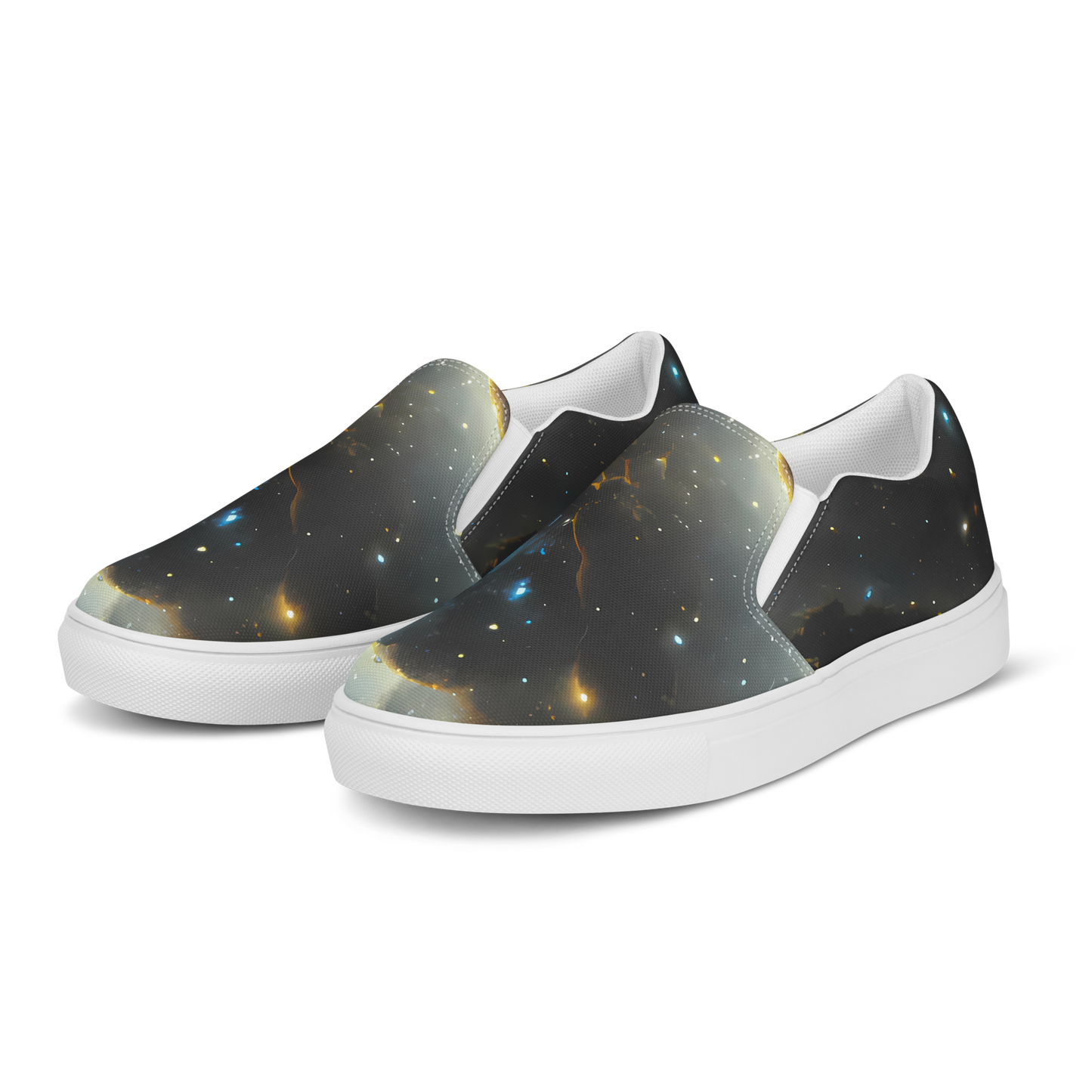 Men's Slip-On Canvas Shoes - Rutkowski Nebula