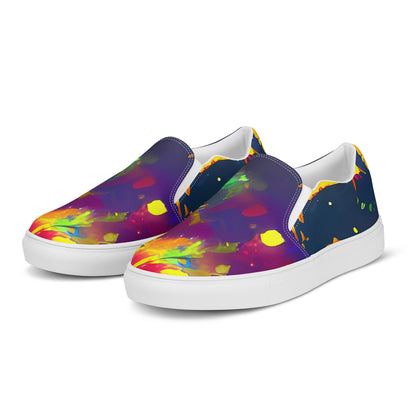 Men's Slip-On Canvas Shoes - Hypercolor Oasis