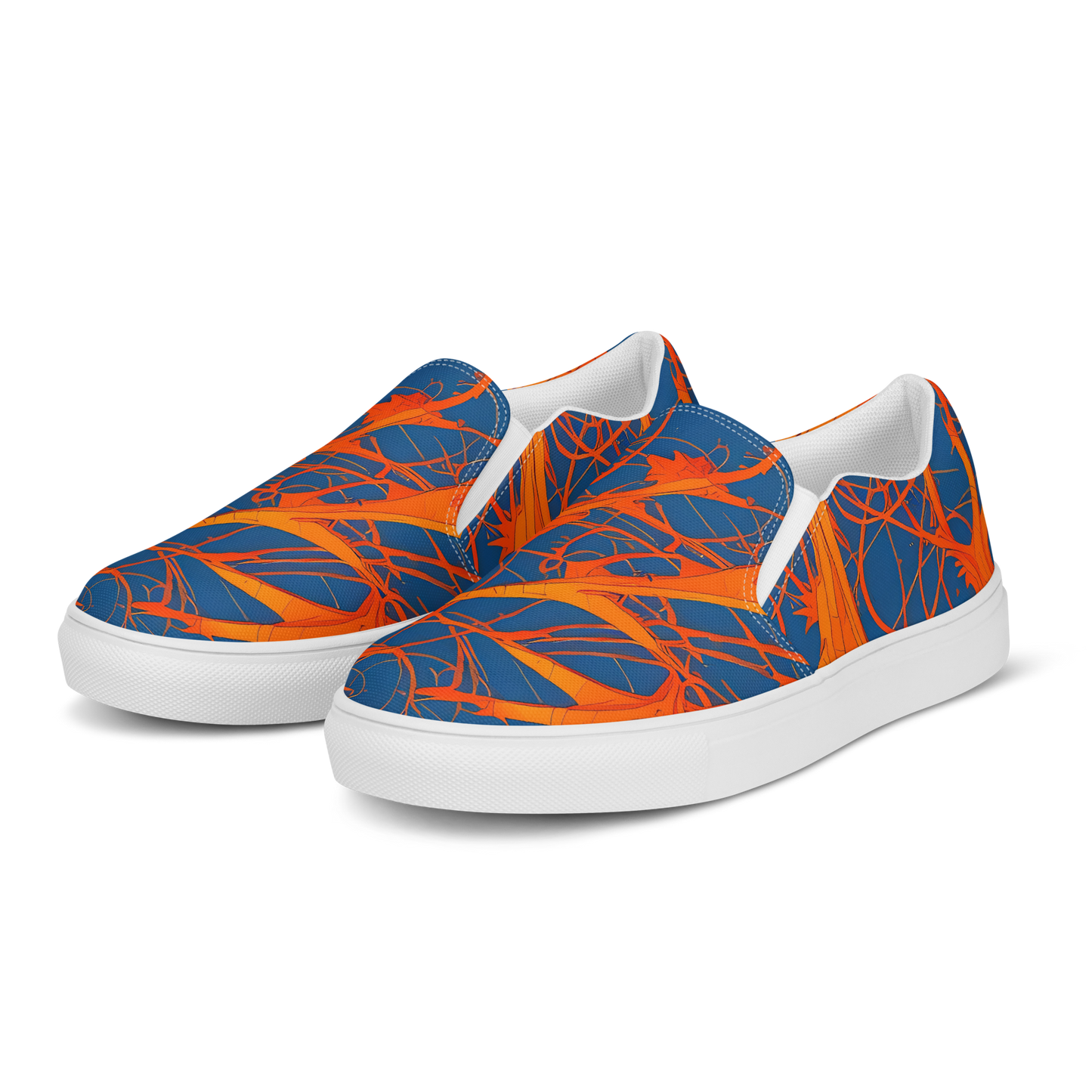 Men's Slip-On Canvas Shoes - Nautical Ember