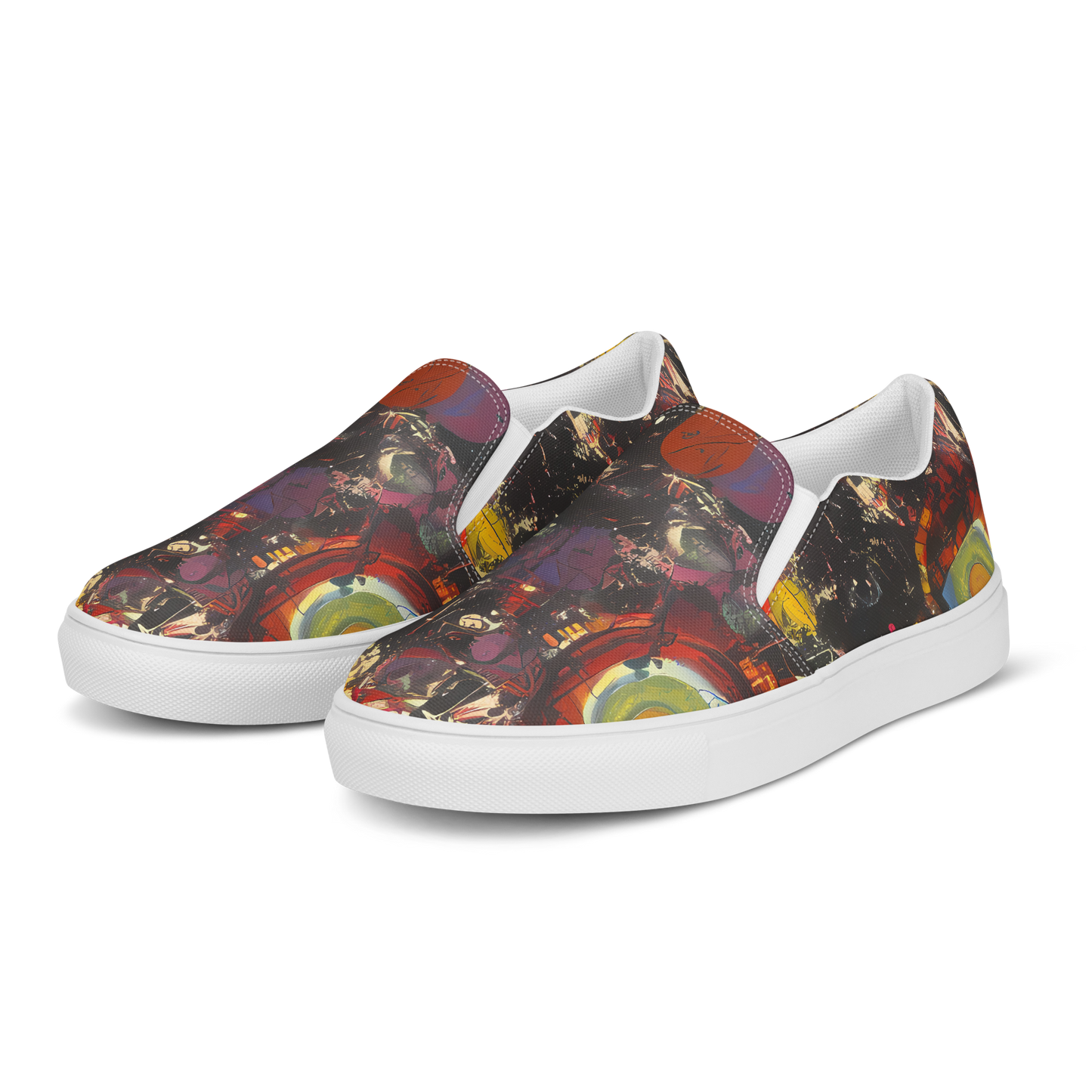 Men's Slip-On Canvas Shoes - Lunar Funk