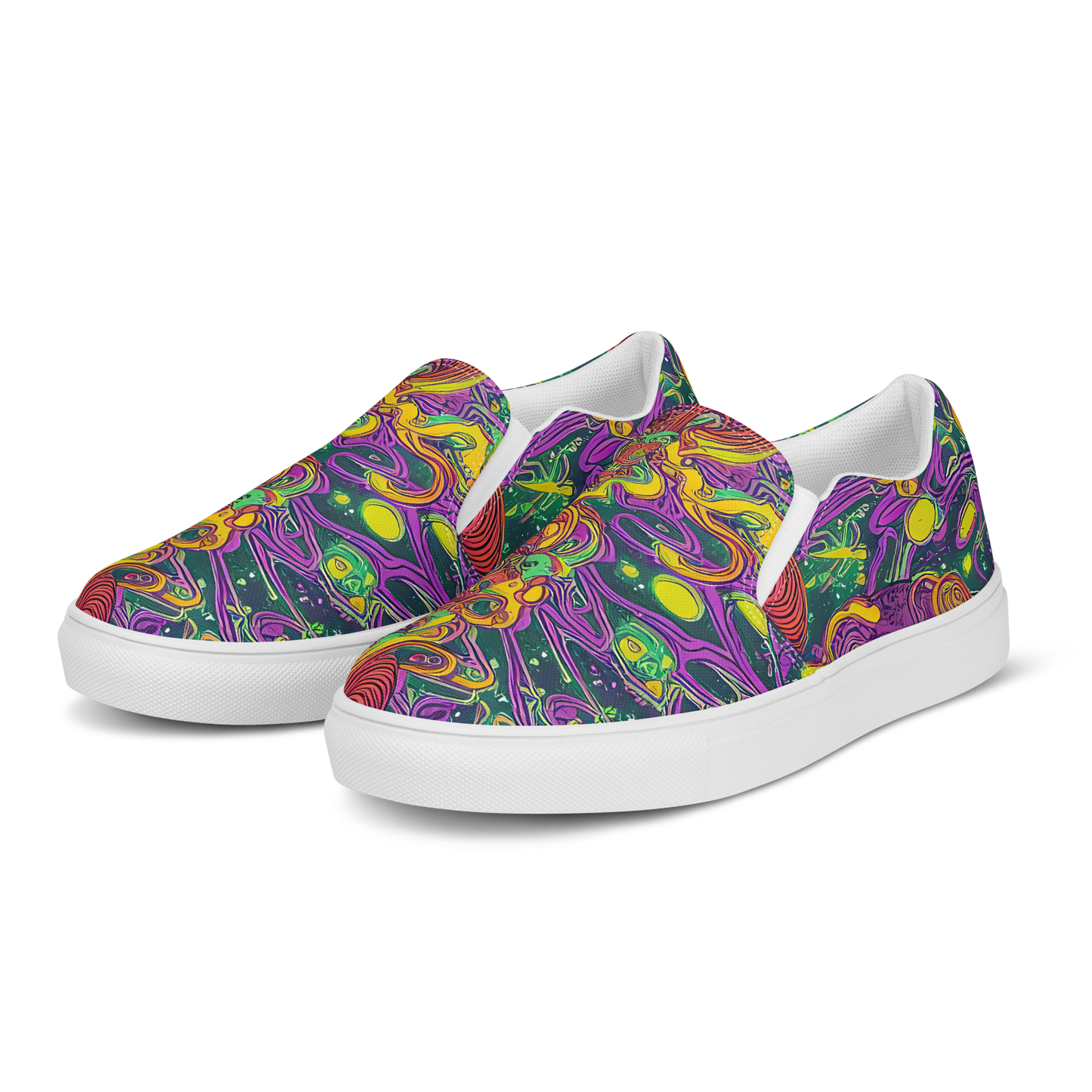 Women's Slip-On Canvas Shoes - Odyssey in Color