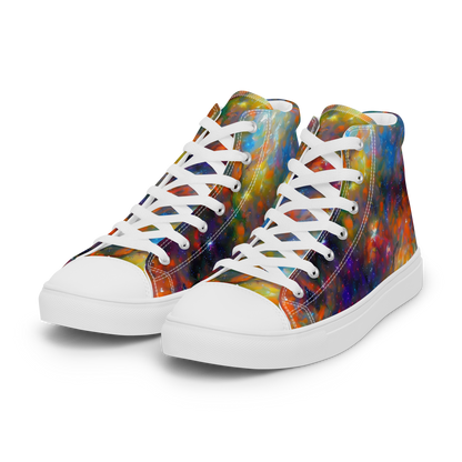 Women's High Top Canvas Shoes - Ephemeral Fantasy