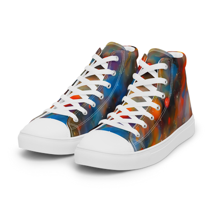 Women's High Top Canvas Shoes - Ethereal Eclat