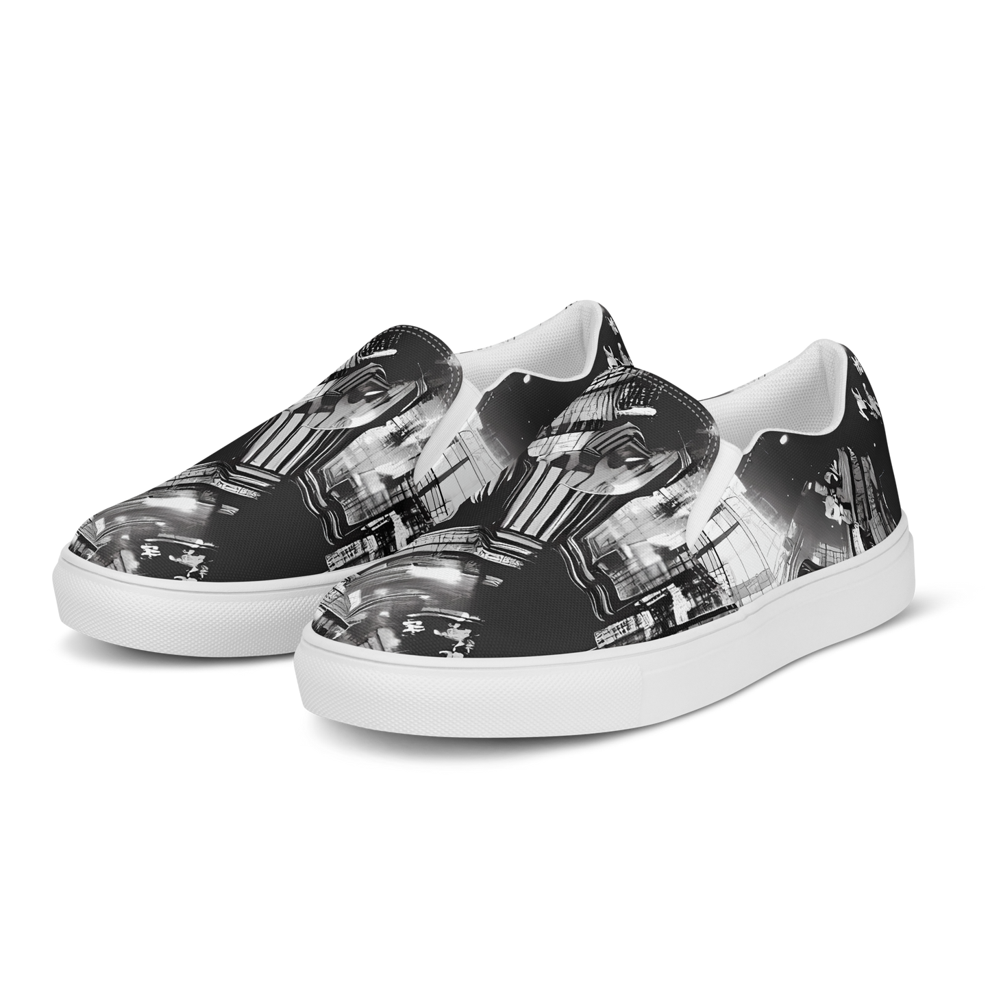 Women's Slip-On Canvas Shoes - Silent Reflection