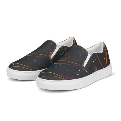 Men's Slip-On Canvas Shoes - Templesmith Twirl