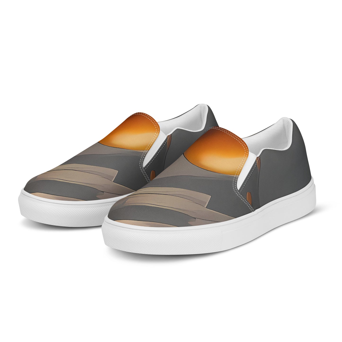 Women's Slip-On Canvas Shoes - Cosmonaut Dreams