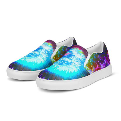 Women's Slip-On Canvas Shoes - Vriesian Vortex