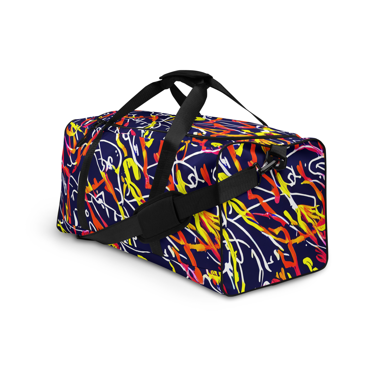 Duffle Bag - Neon Currents