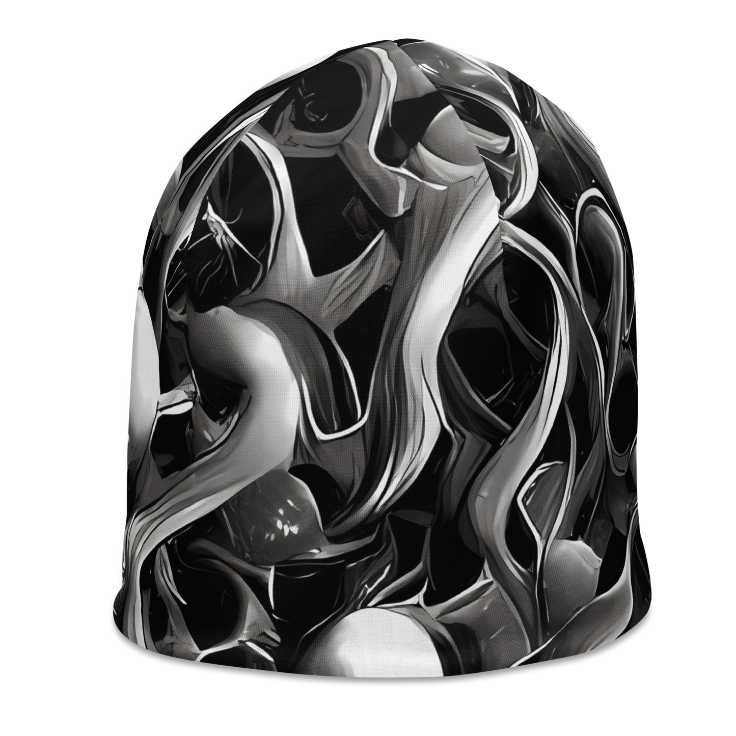 Beanie - Fluid Monochrome