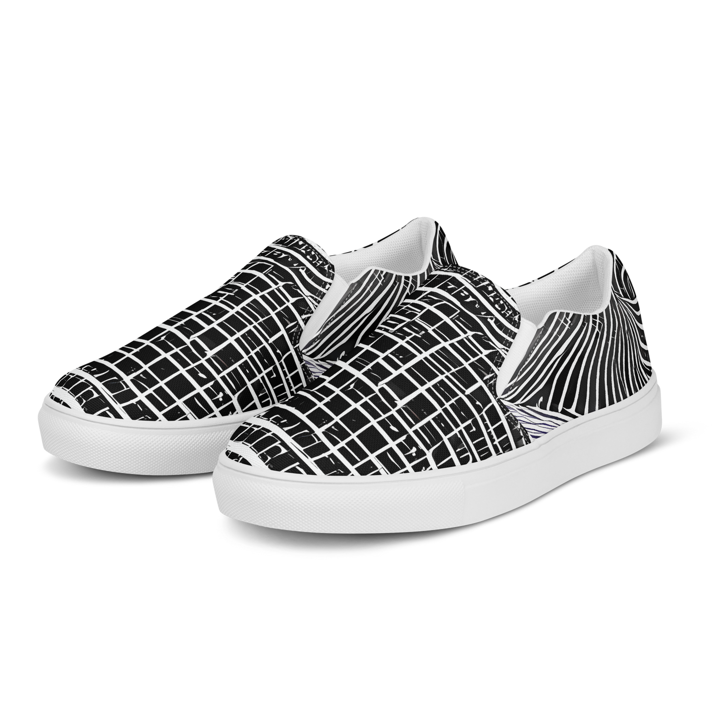 Men's Slip-On Canvas Shoes - Urban Pulse