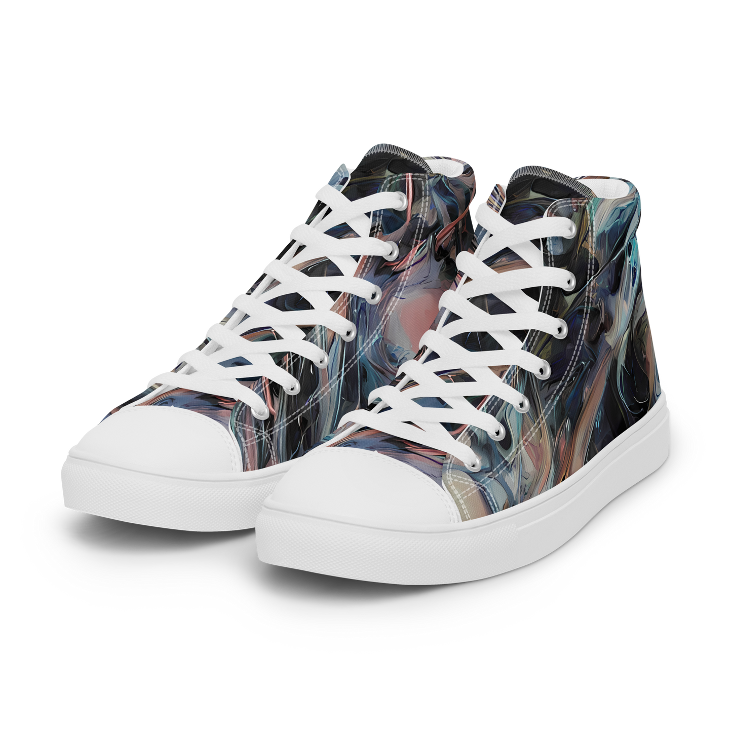 Women's High Top Canvas Shoes - Daydream Cascade