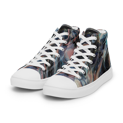 Women's High Top Canvas Shoes - Daydream Cascade