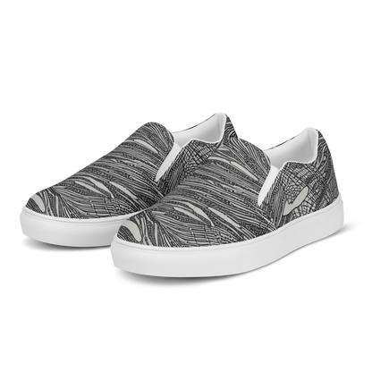 Men's Slip-On Canvas Shoes - Sable Currents