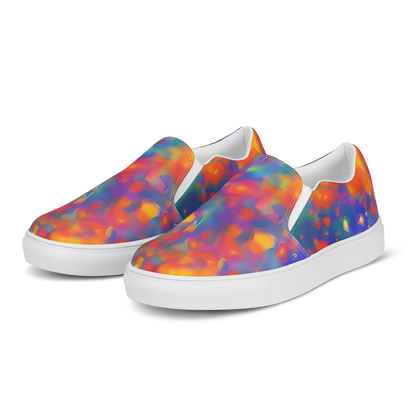 Women's Slip-On Canvas Shoes - Nolde Nebula