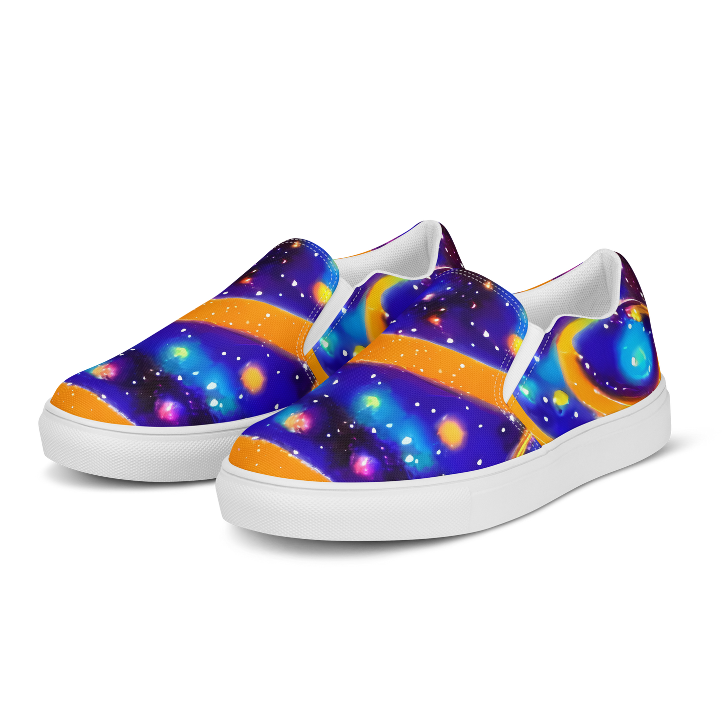 Women's Slip-On Canvas Shoes - Epic Orbit