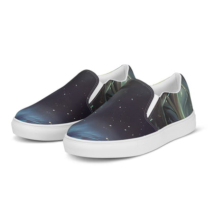 Men's Slip-On Canvas Shoes - Boldini Whirls