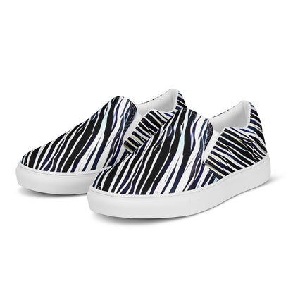 Women's Slip-On Canvas Shoes - Dupain Waves