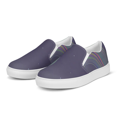 Women's Slip-On Canvas Shoes - Ethereal Muse