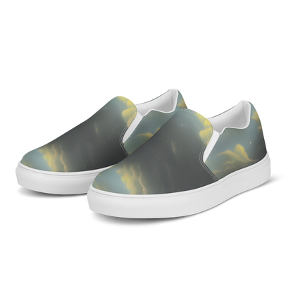 Women's Slip-On Canvas Shoes - Dreamy Ascent