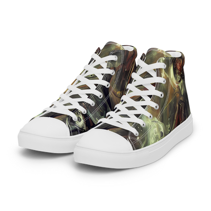 Women's High Top Canvas Shoes - Chaos Crescendo