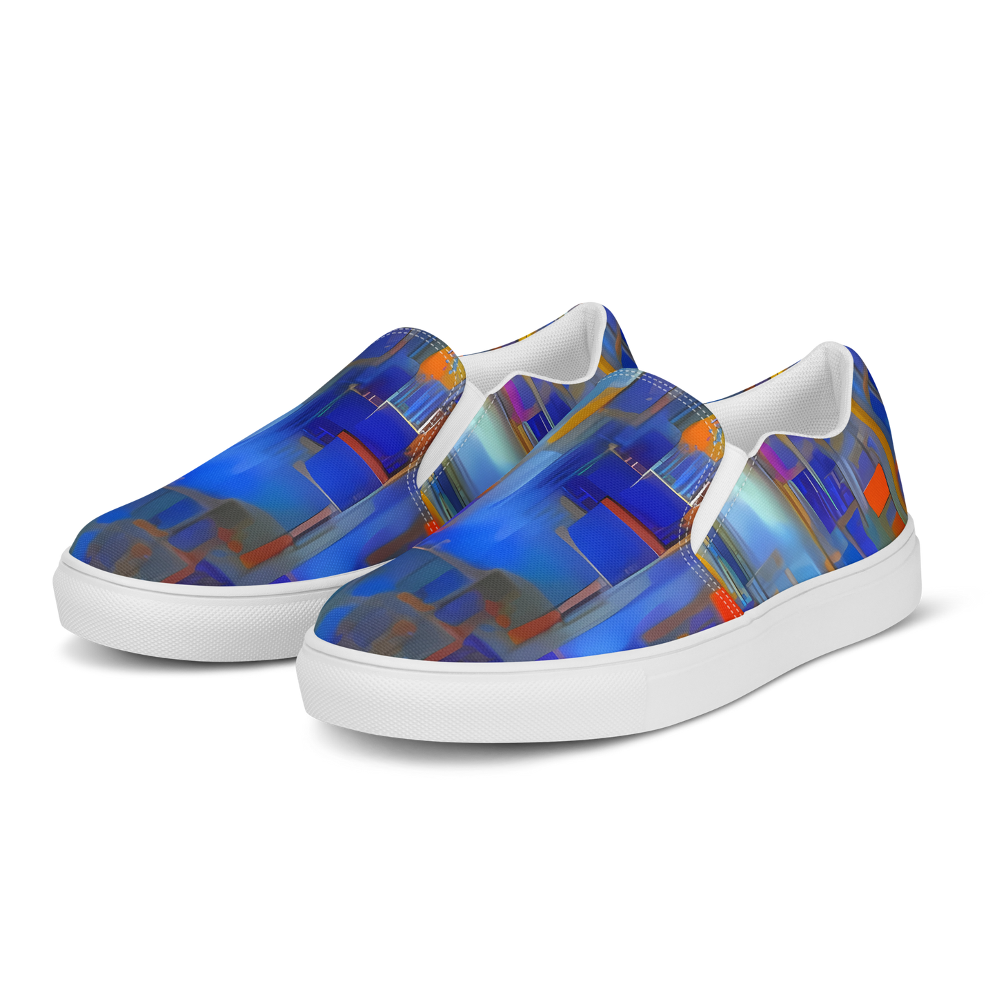 Women's Slip-On Canvas Shoes - Neoplastique Flow