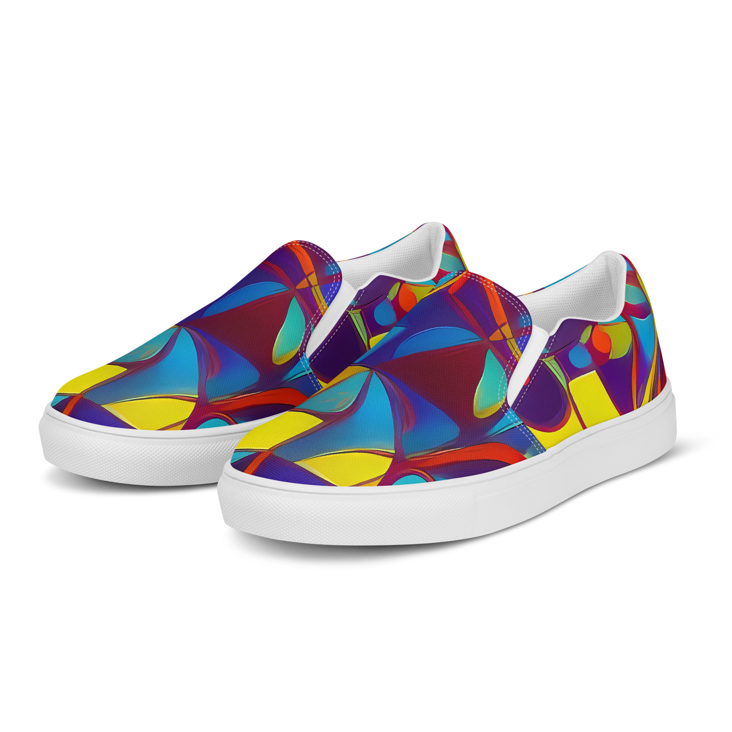 Women's Slip-On Canvas Shoes - Flickering Dreams