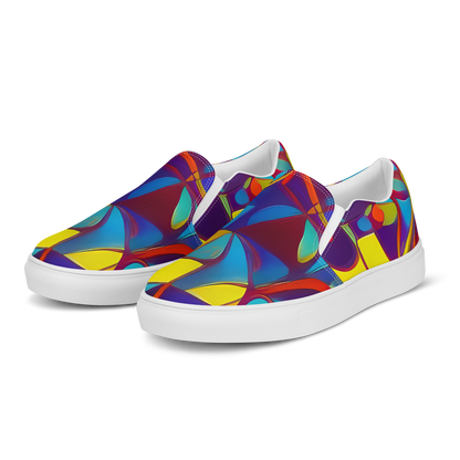 Women's Slip-On Canvas Shoes - Flickering Dreams