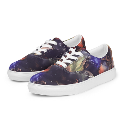 Men's Lace-Up Canvas Shoes - Twisted Terra