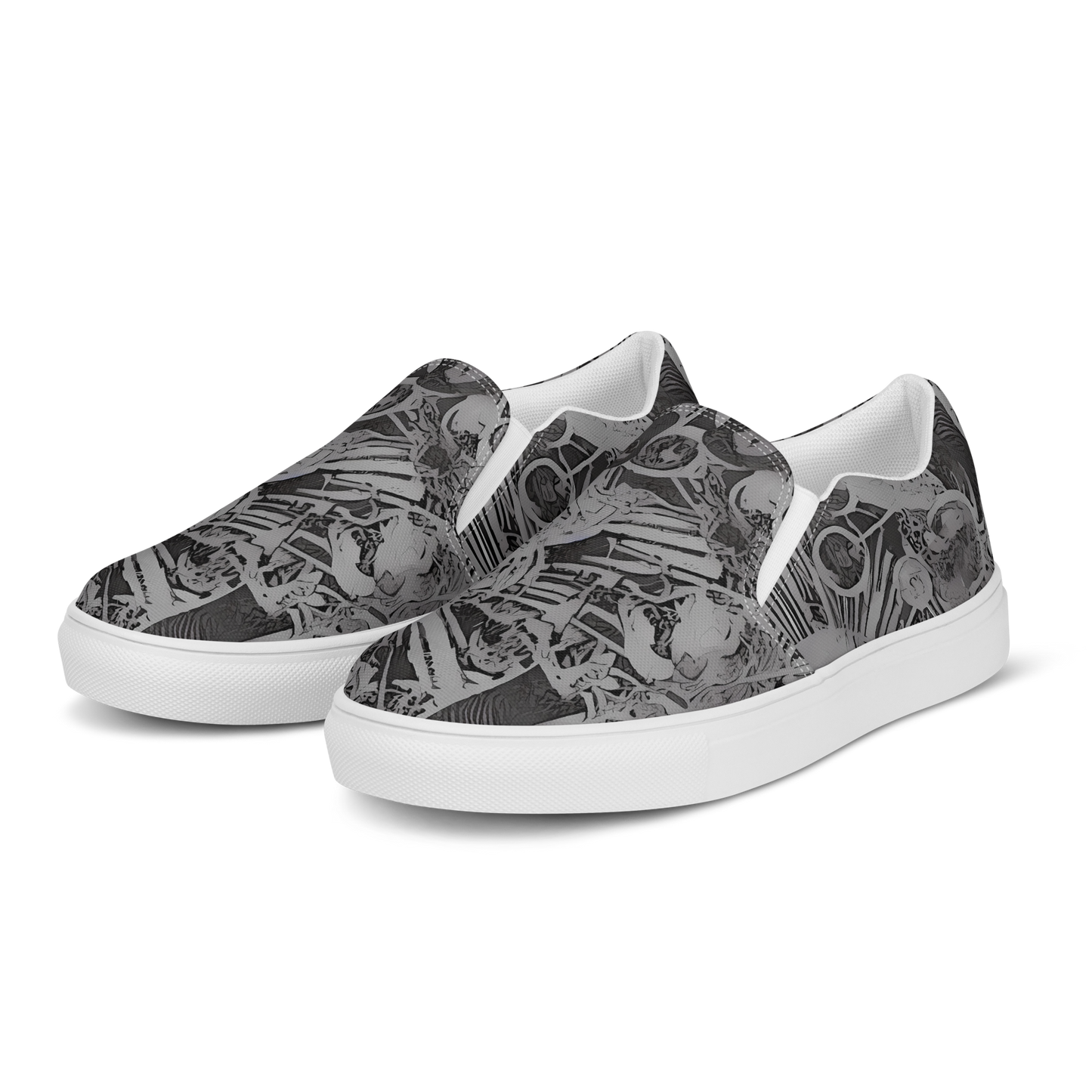 Women's Slip-On Canvas Shoes - Dusk Enigma