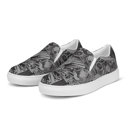 Women's Slip-On Canvas Shoes - Dusk Enigma