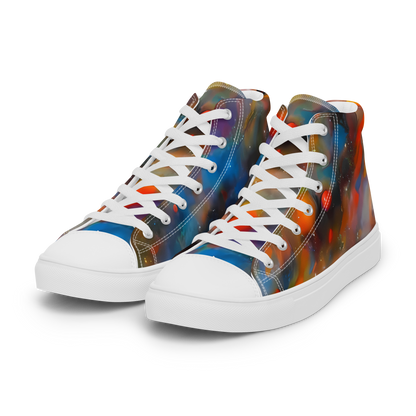 Men's High Top Canvas Shoes - Ethereal Eclat