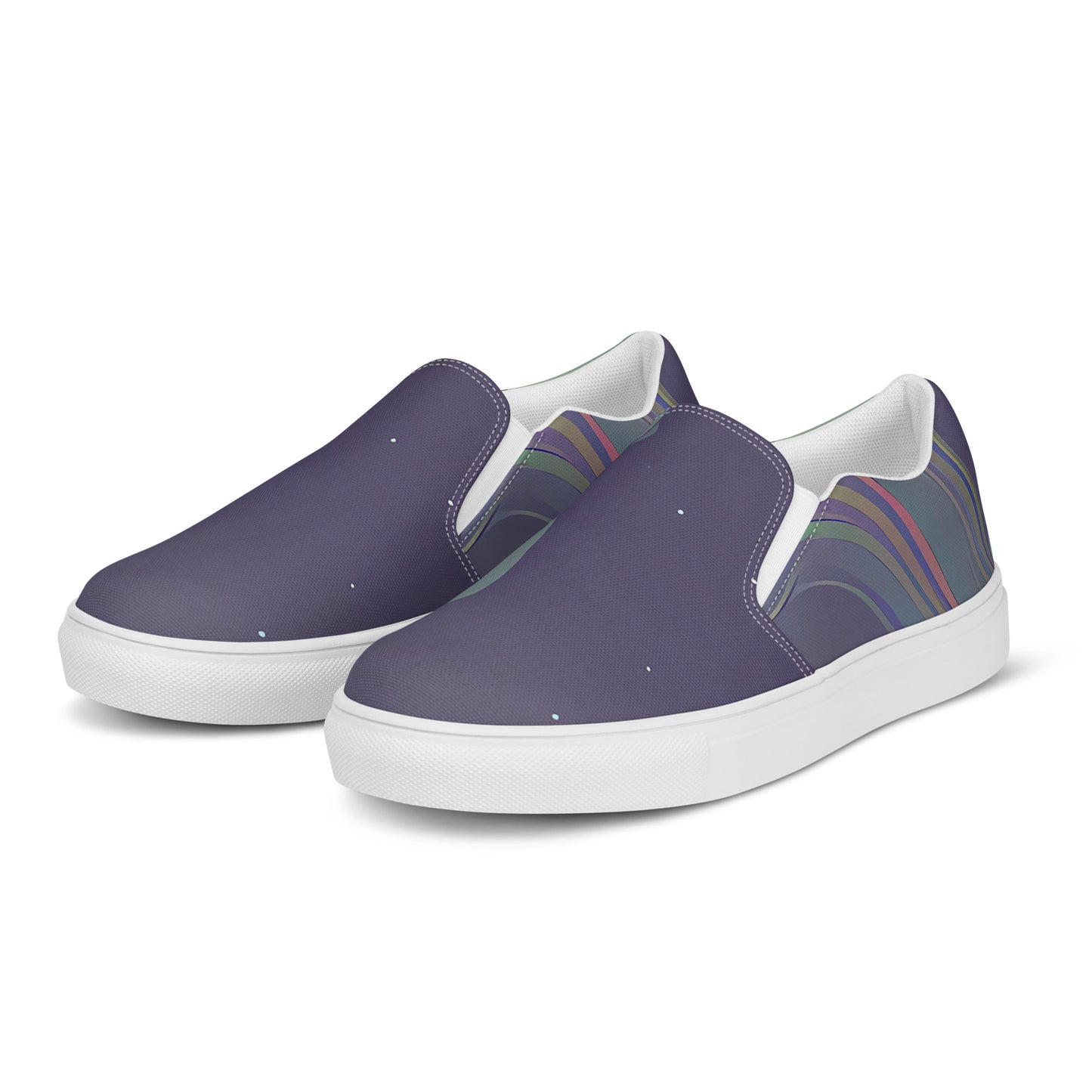 Men's Slip-On Canvas Shoes - Ethereal Muse