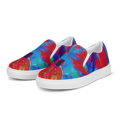 Men's Slip-On Canvas Shoes - Eclectic Breeze
