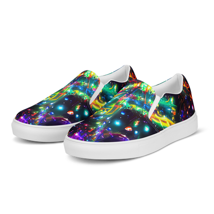 Men's Slip-On Canvas Shoes - Blythe Nebula