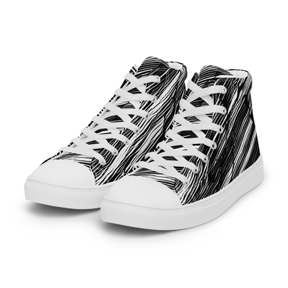 Men's High Top Canvas Shoes - Ward's Whirlwind