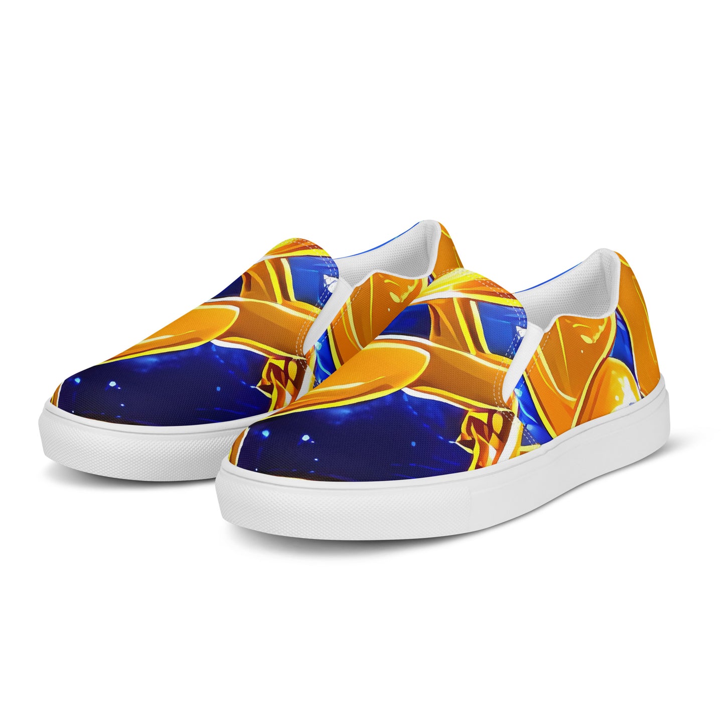 Women's Slip-On Canvas Shoes - Simonet Swirls