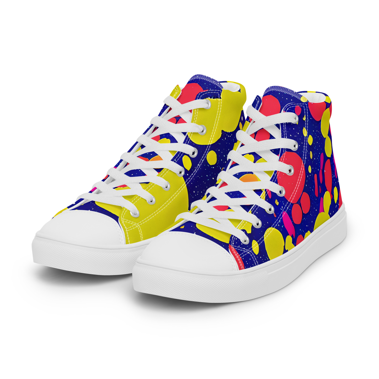 Men's High Top Canvas Shoes - Void Visions