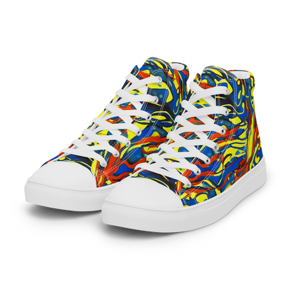 Women's High Top Canvas Shoes - Cyberflow Circuit