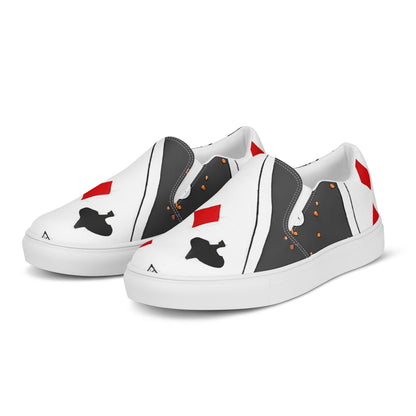 Women's Slip-On Canvas Shoes - Decked Out Dreams