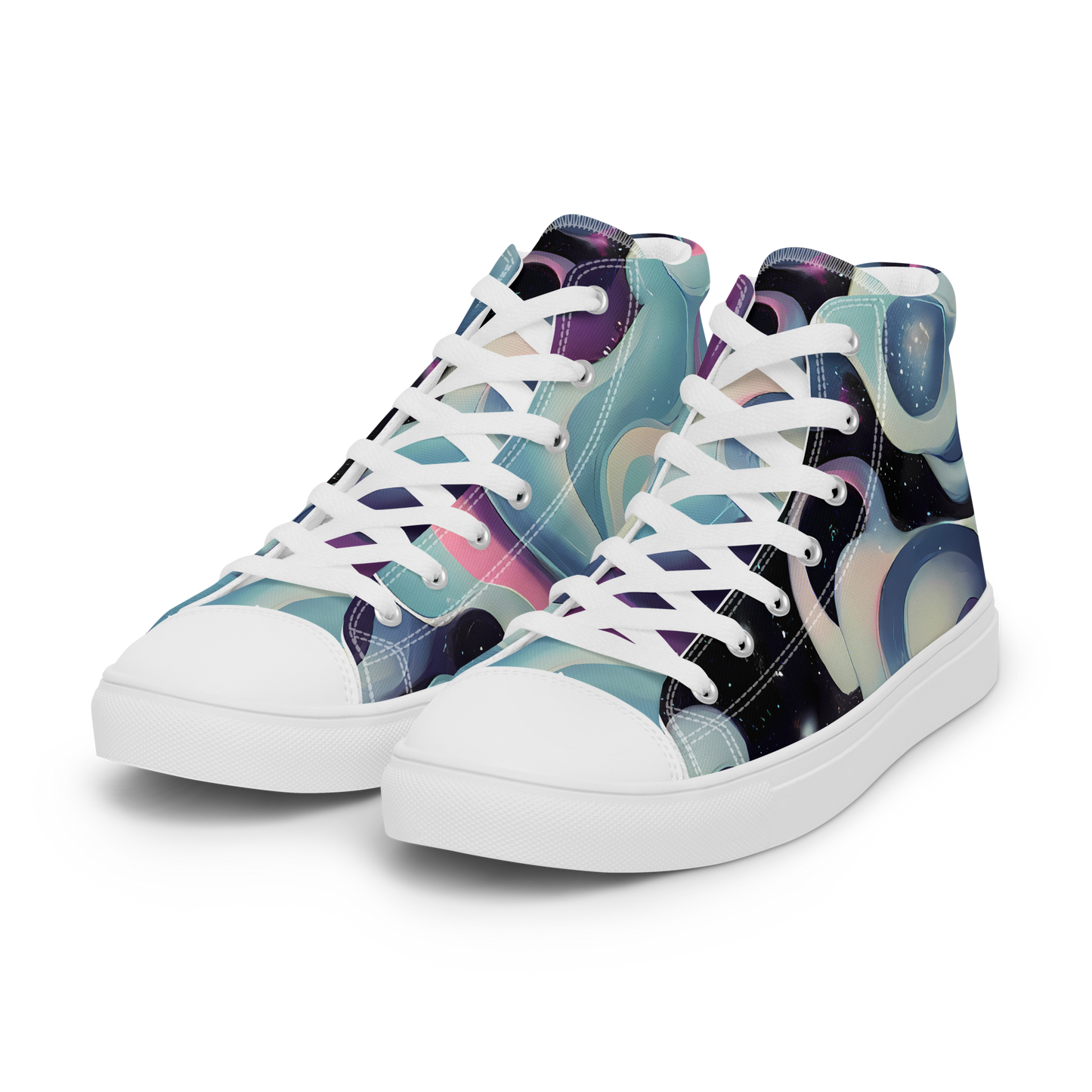 Women's High Top Canvas Shoes - Judd Elegance