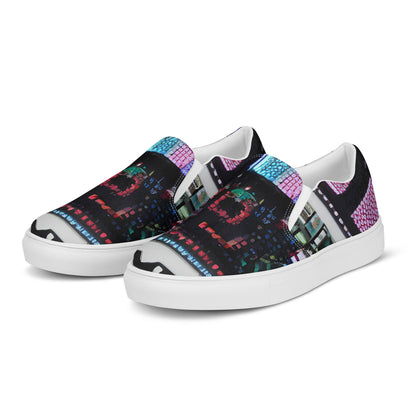 Women's Slip-On Canvas Shoes - Wired Wonders