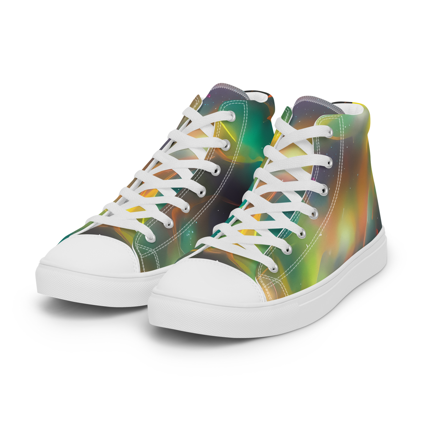 Men's High Top Canvas Shoes - Cheng Wallis Whirl