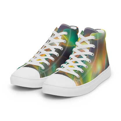 Men's High Top Canvas Shoes - Cheng Wallis Whirl