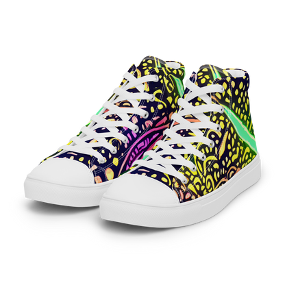 Women's High Top Canvas Shoes - Isenbrant Illumination