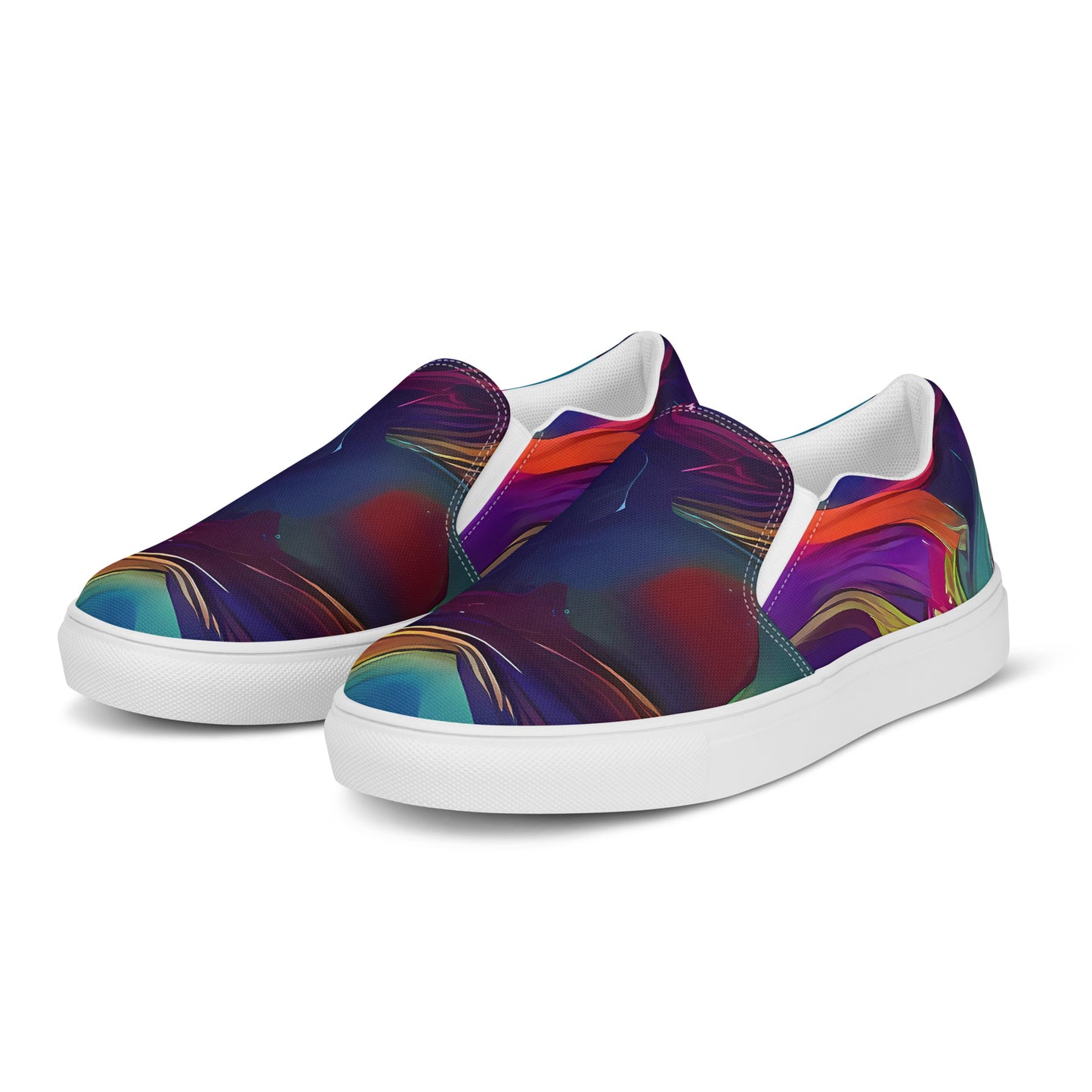 Women's Slip-On Canvas Shoes - Chromalush