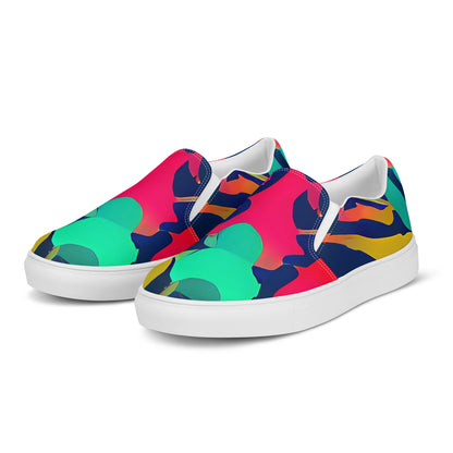 Women's Slip-On Canvas Shoes - Gottlieb Galaxy