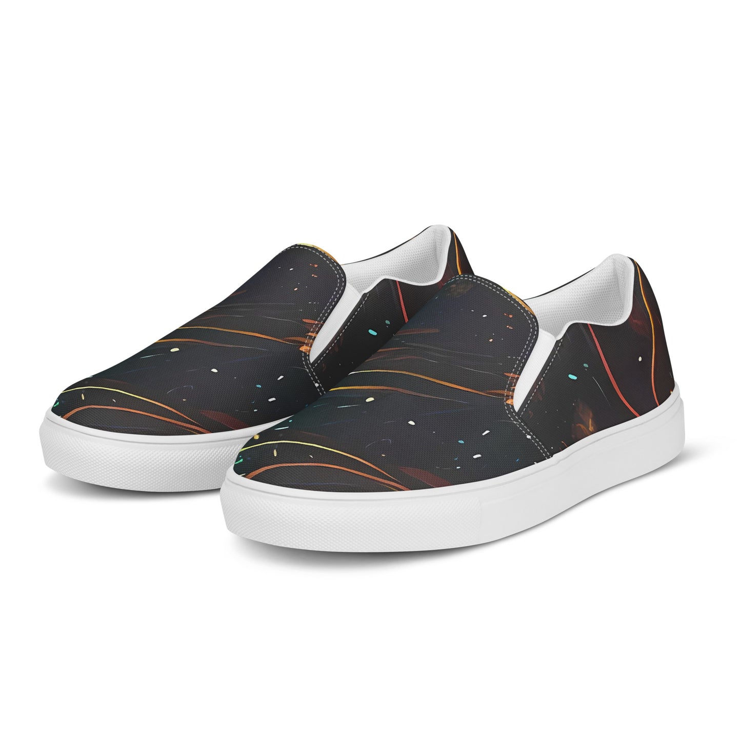 Women's Slip-On Canvas Shoes - Templesmith Twirl