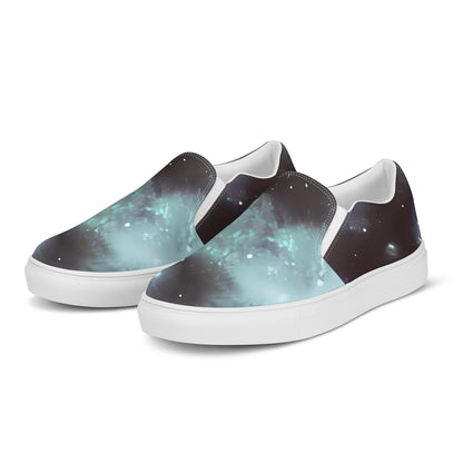 Men's Slip-On Canvas Shoes - Roversi Nebula